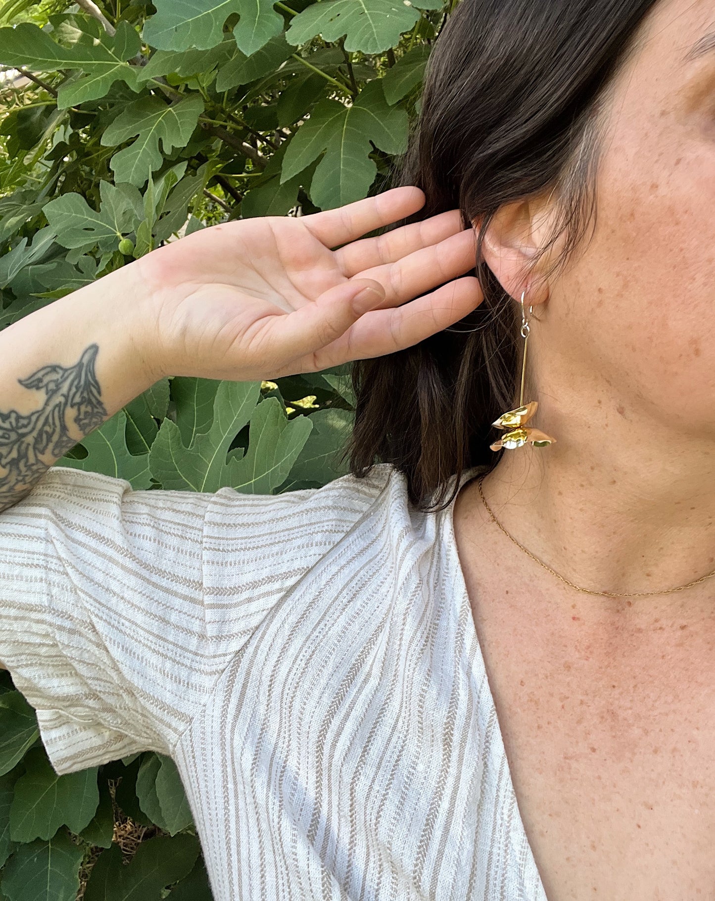 Poppies earrings