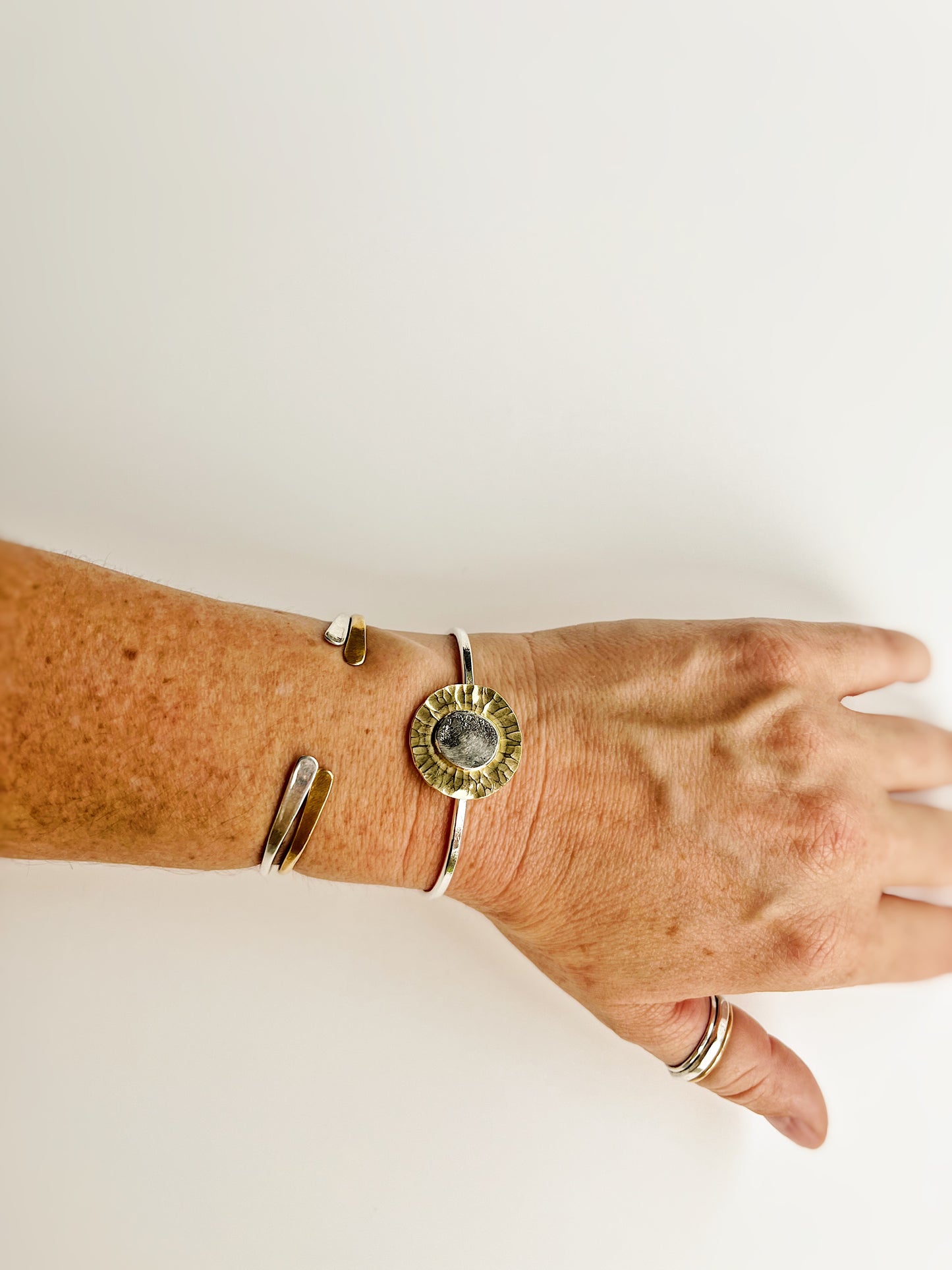 Cosmos cuff bracelet