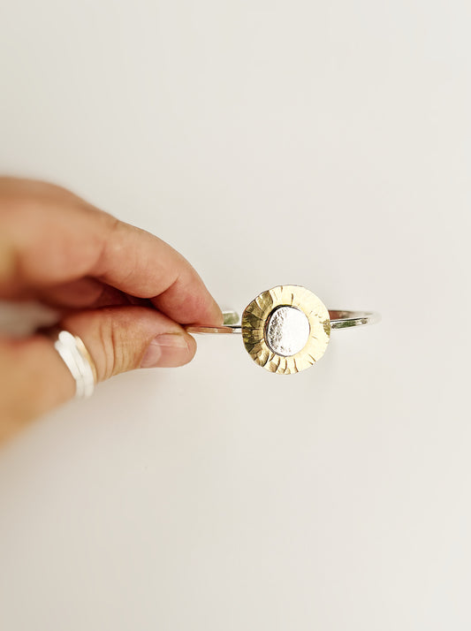 Cosmos cuff bracelet