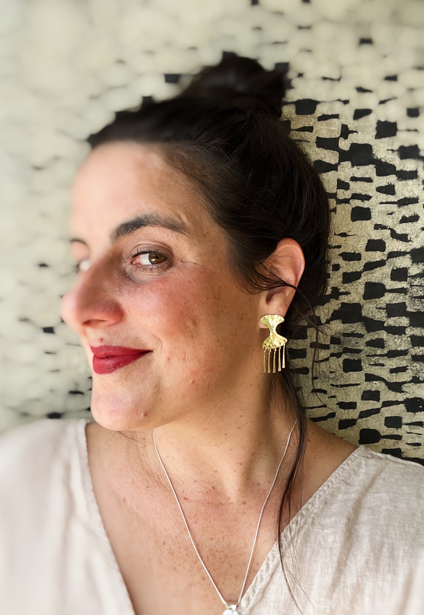 Saturn earrings