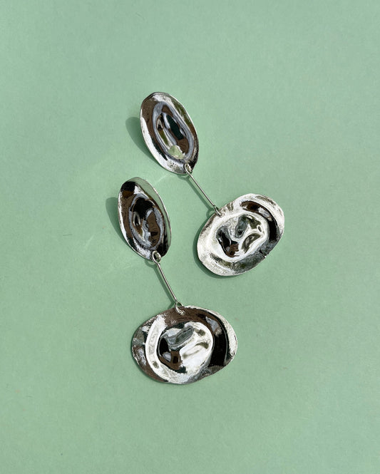 White Water earrings