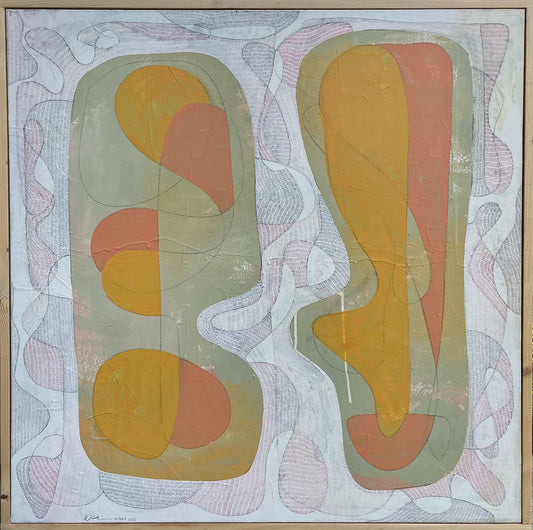 Parts and Pieces original painting 2023