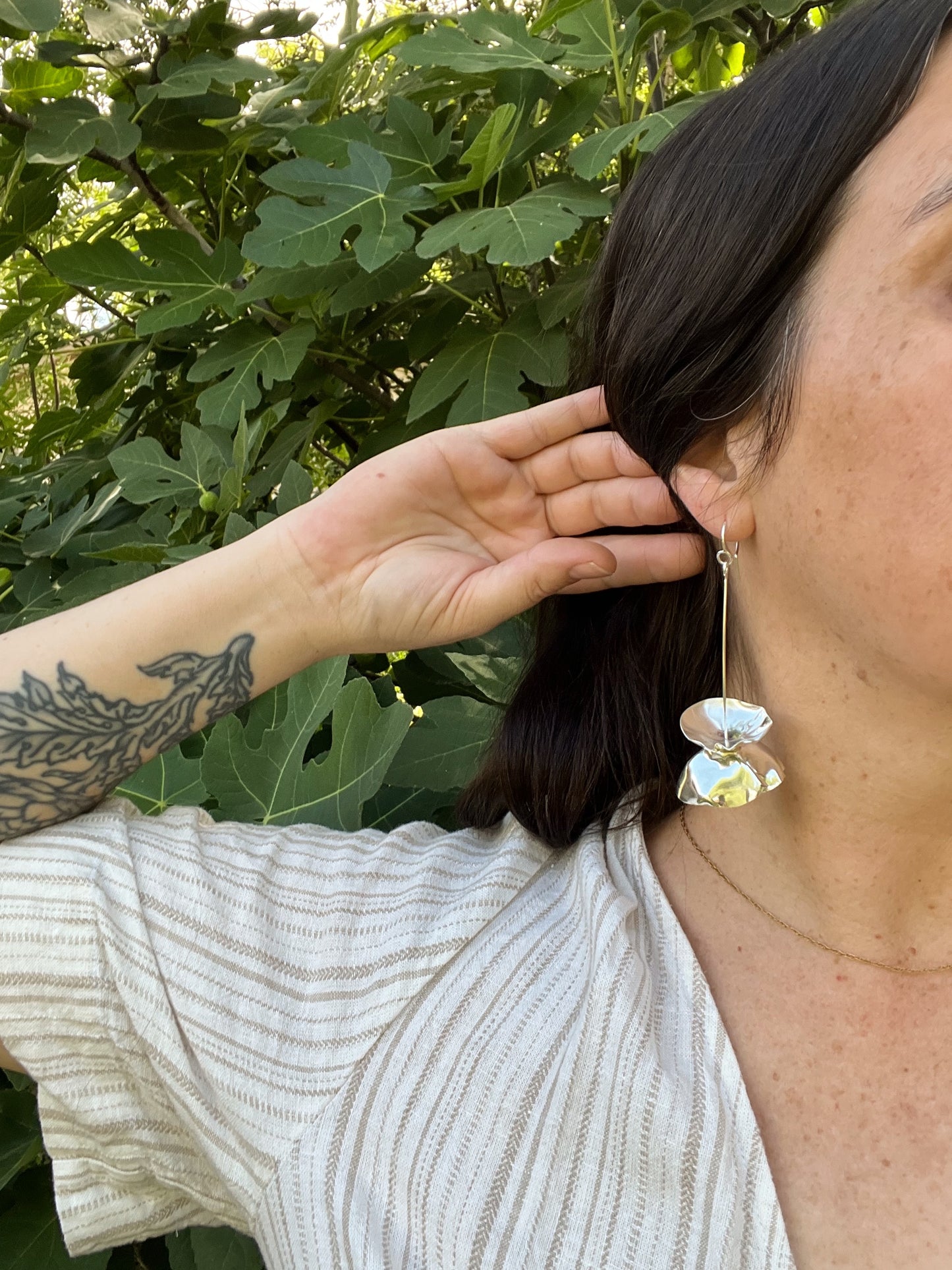 Poppies earrings