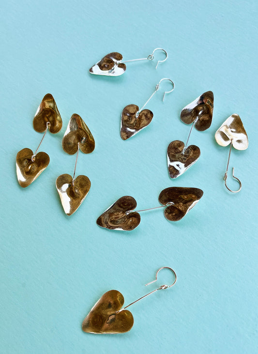Heart Of Gold earrings