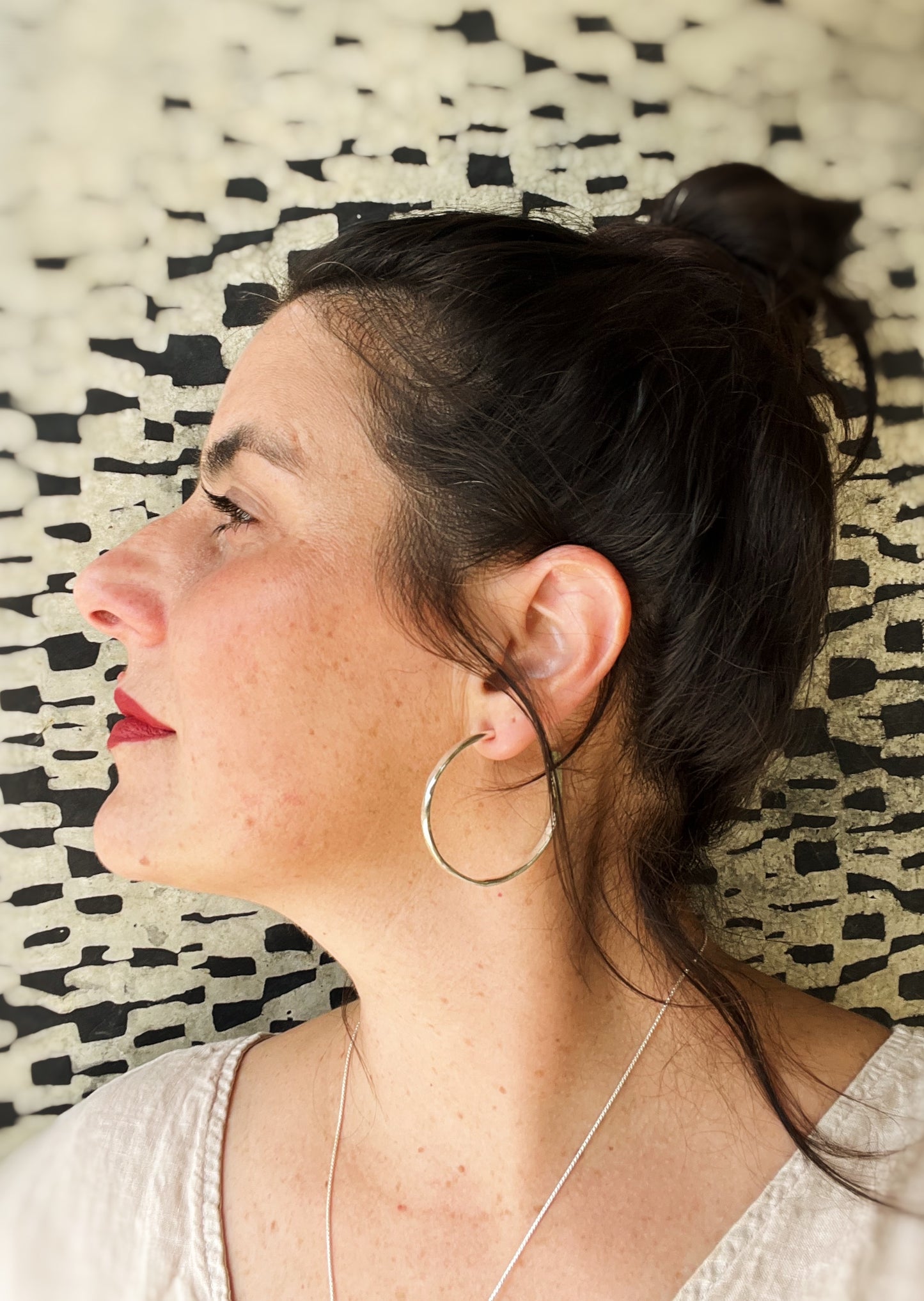 All Day Sucker hoop earrings