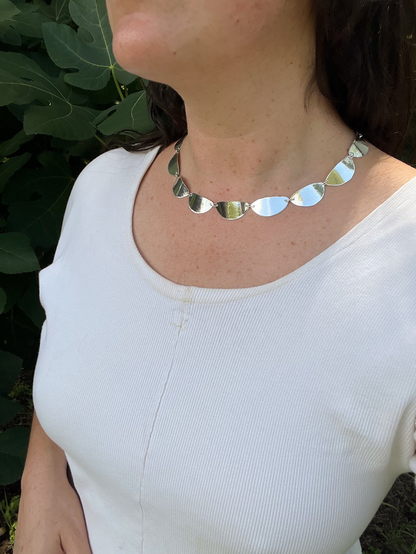 Eclipse collar necklace