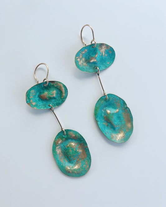 Blue Water earrings