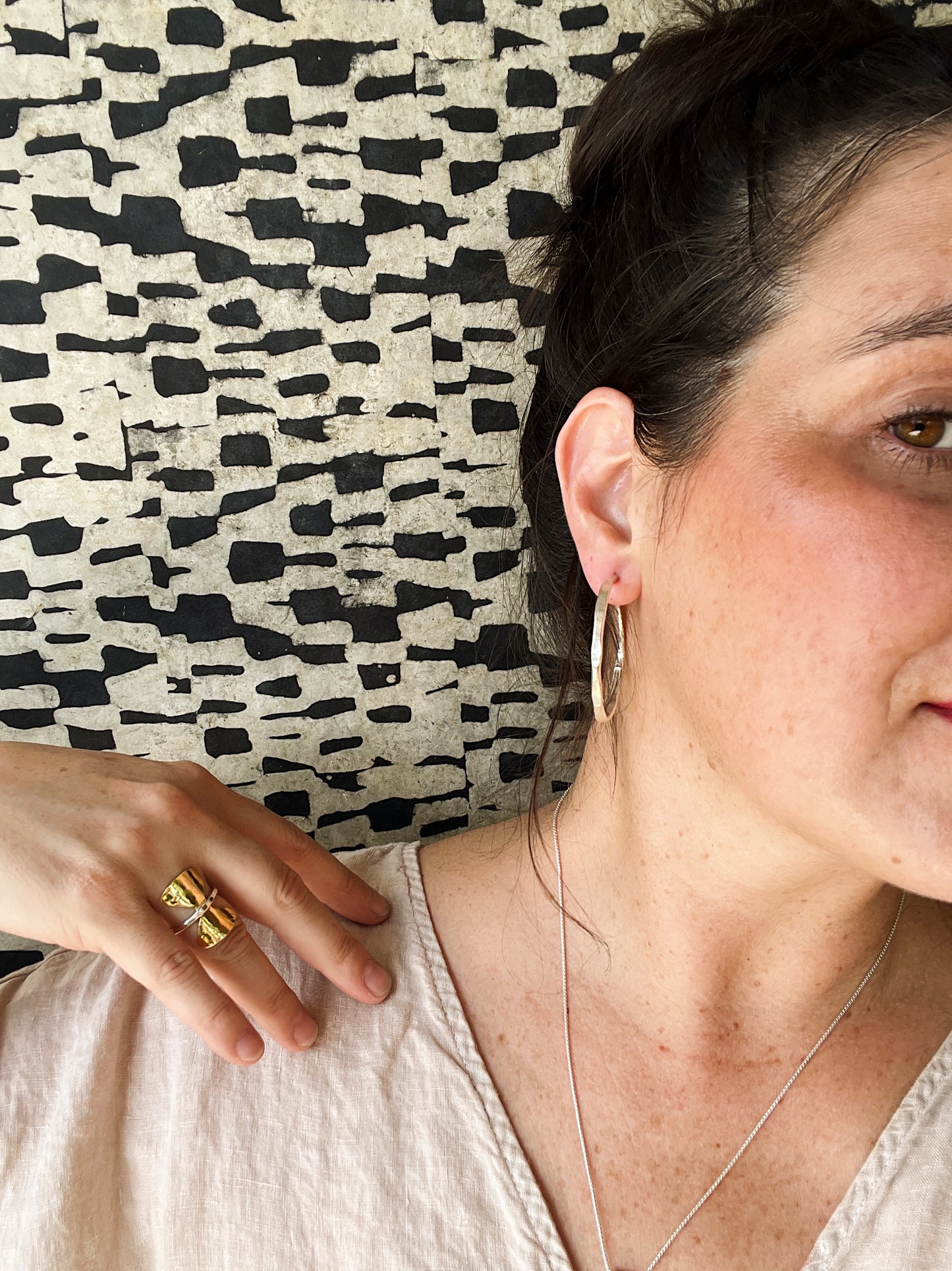 All Day Sucker hoop earrings
