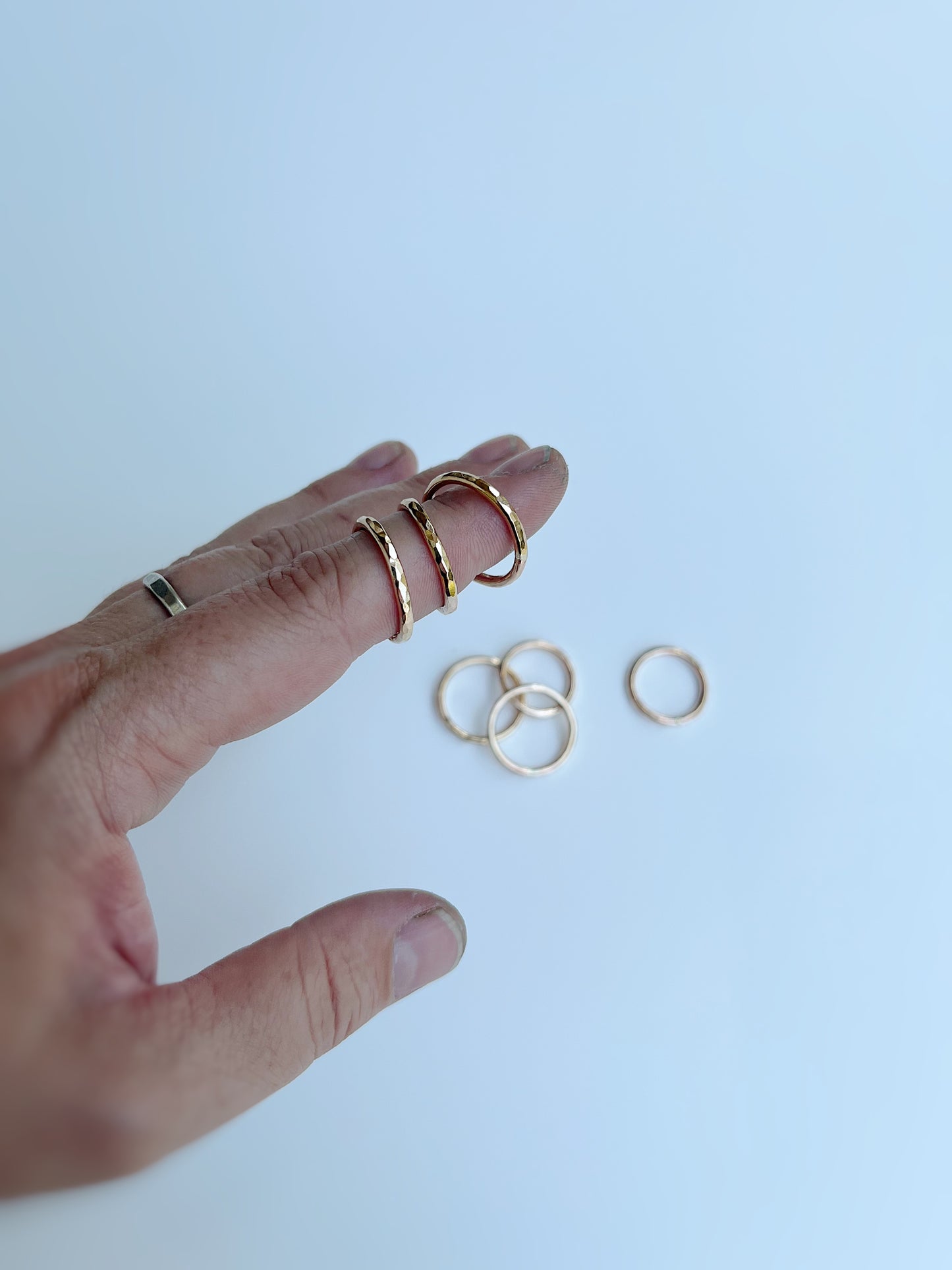Chunky Textured Stacking band