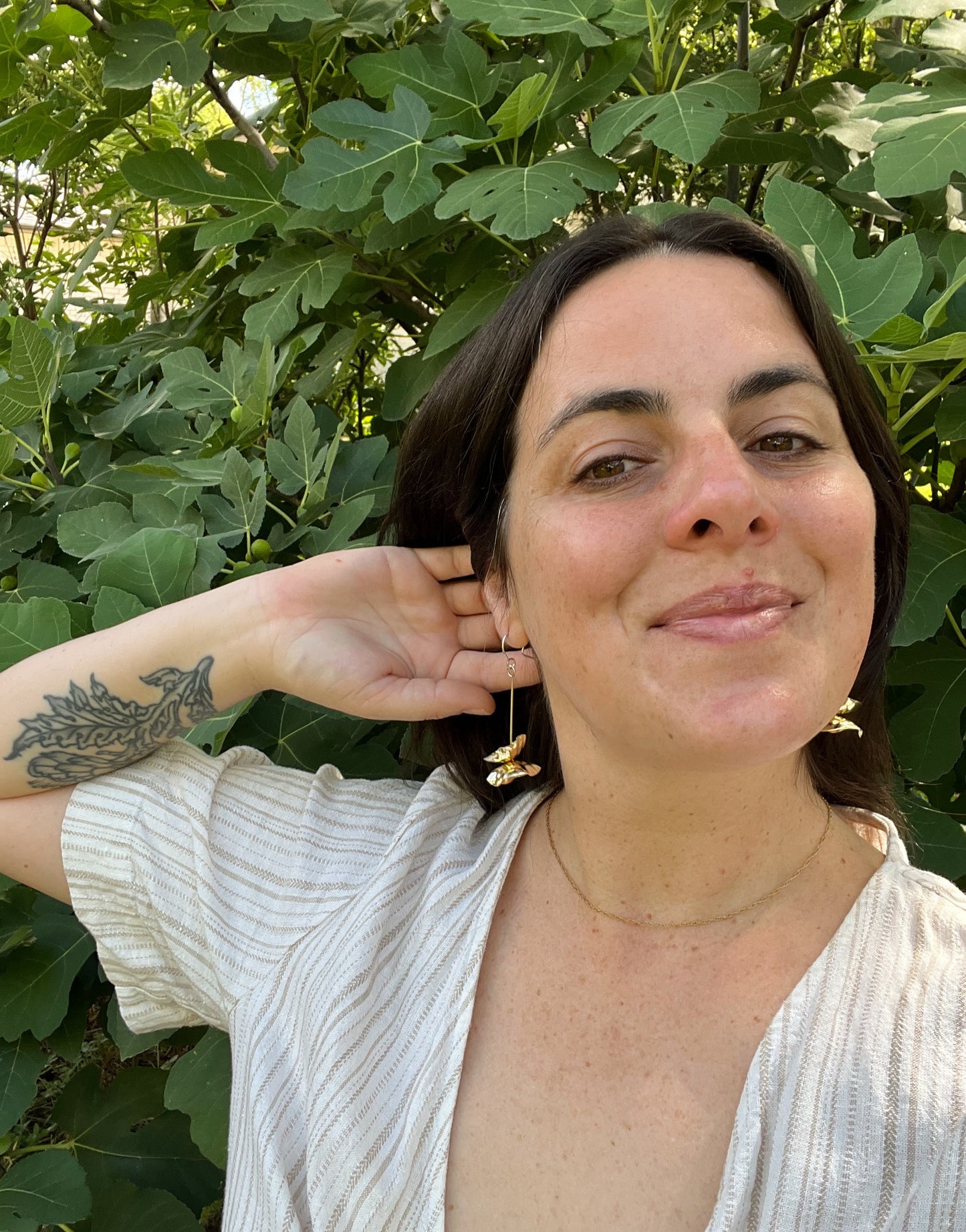 Poppies earrings