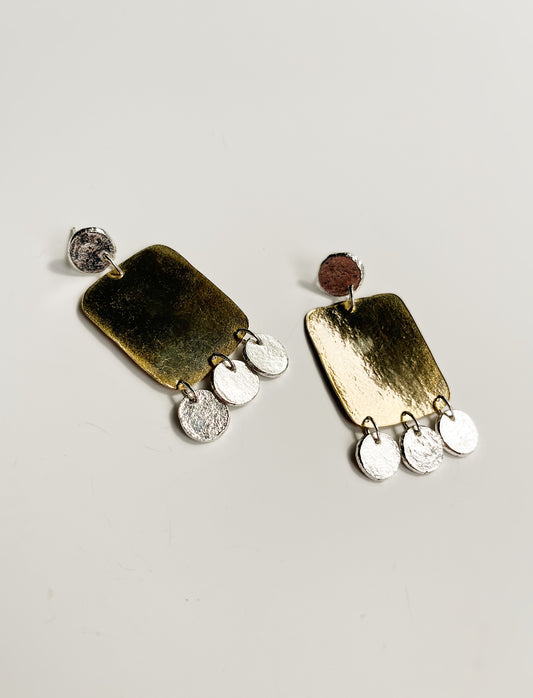 Indian Summer post earrings