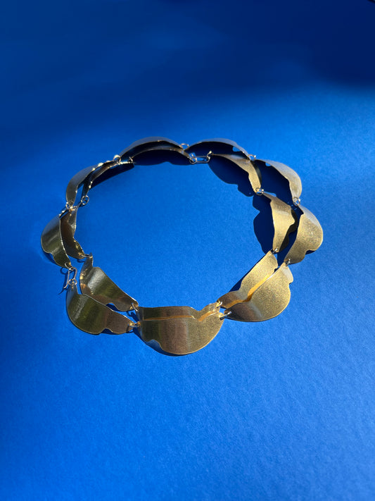 Obscured by Clouds collar necklace