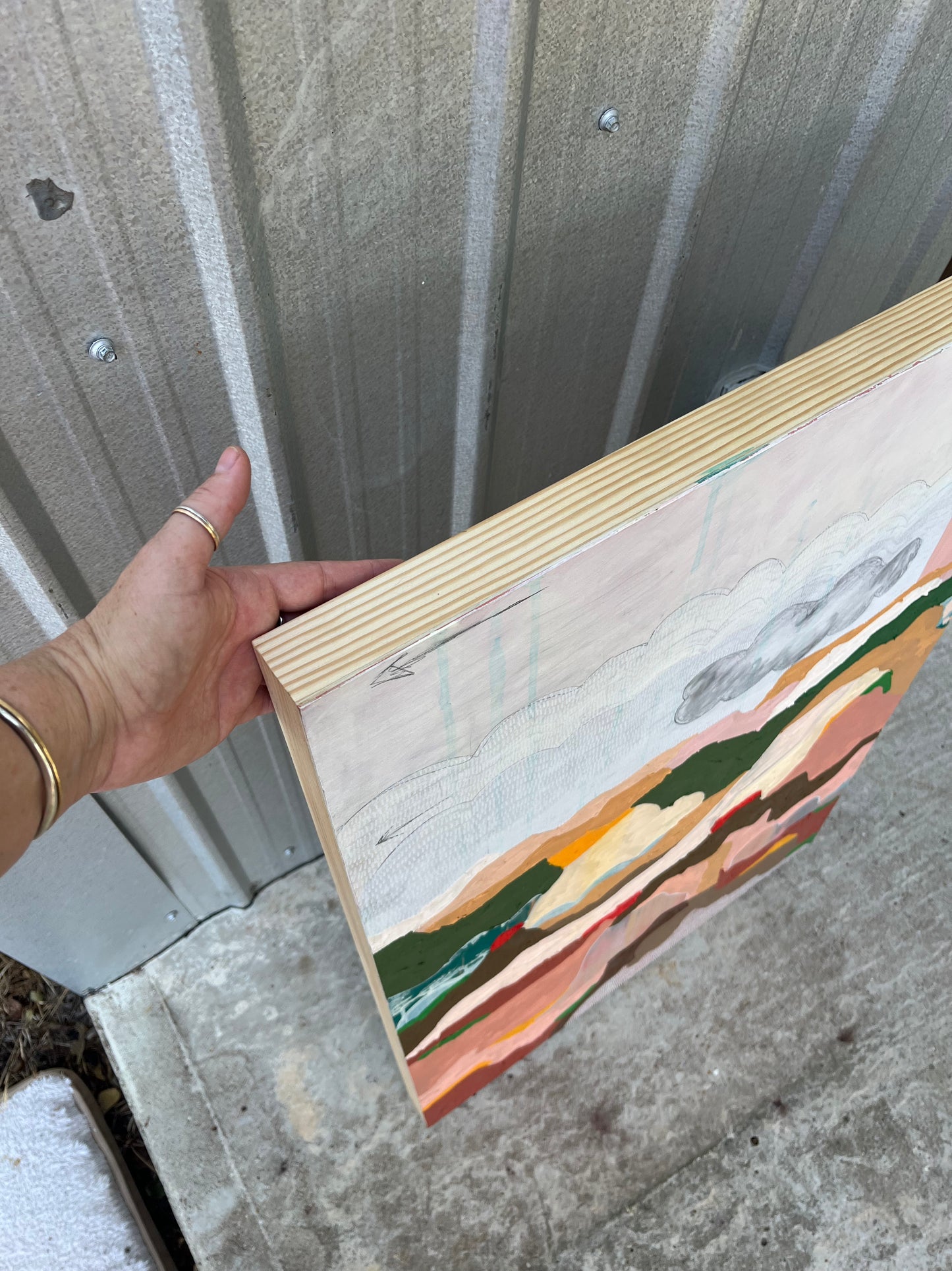 Just a Cloud original painting