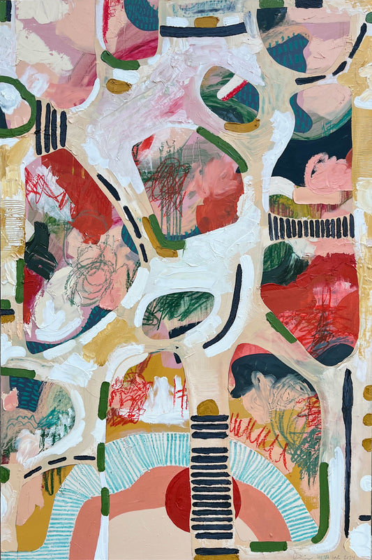 To Peek original painting