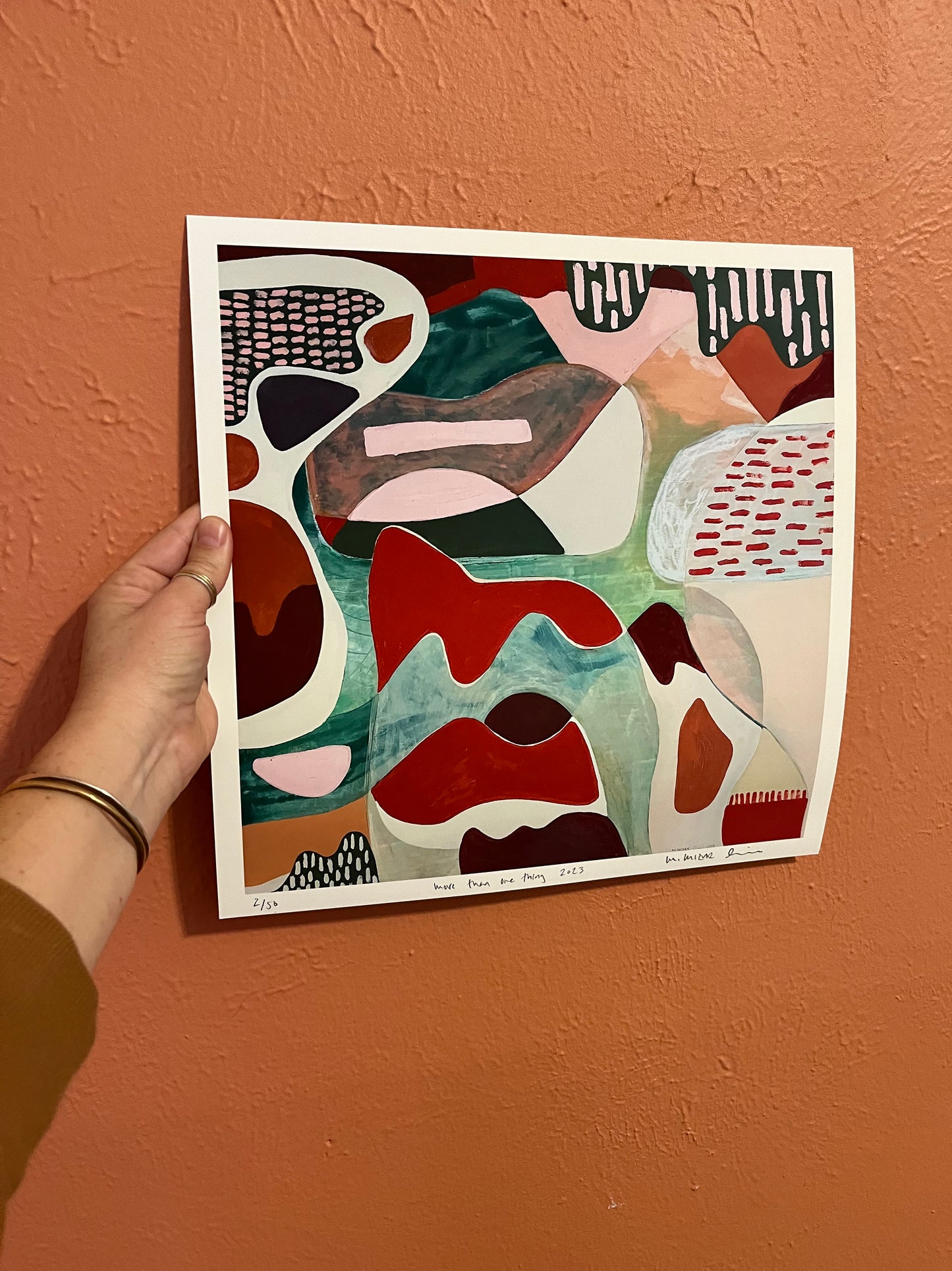 More Than One Thing limited ed. Print