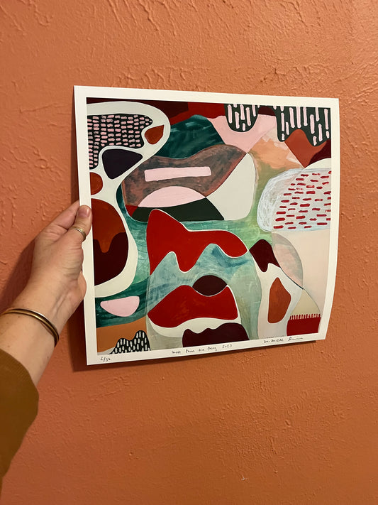 More Than One Thing limited ed. Print