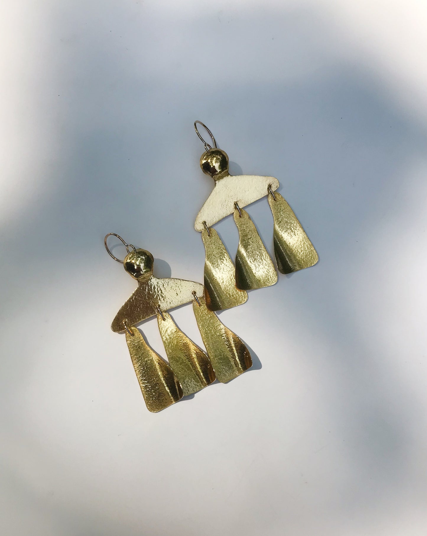 Three Golden Trees earrings