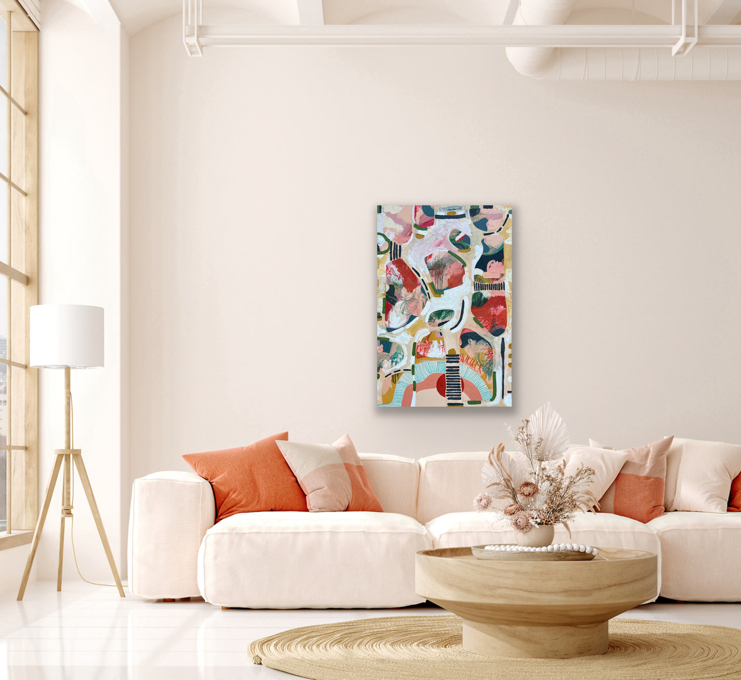 To Peek original painting