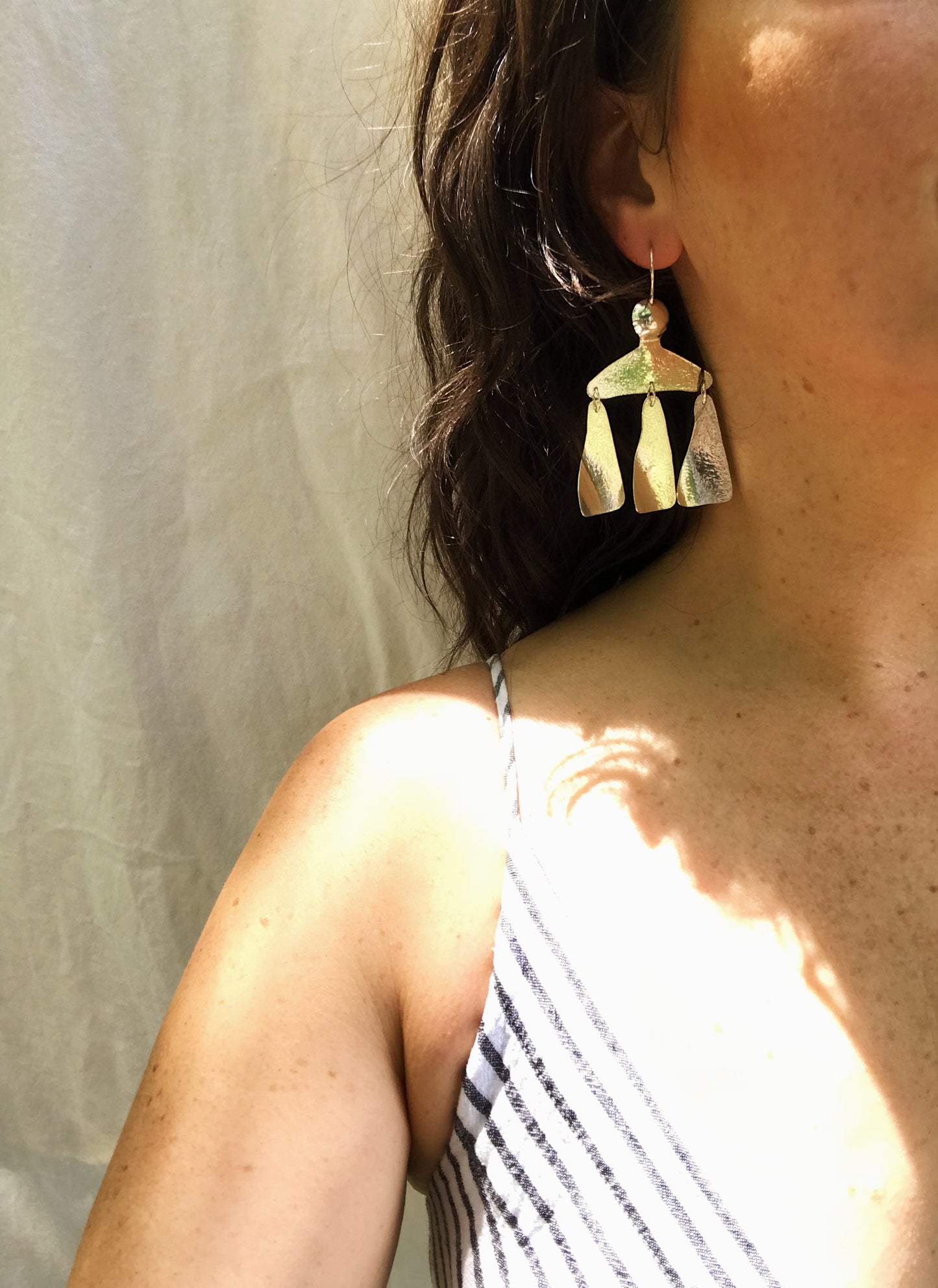 Three Golden Trees earrings