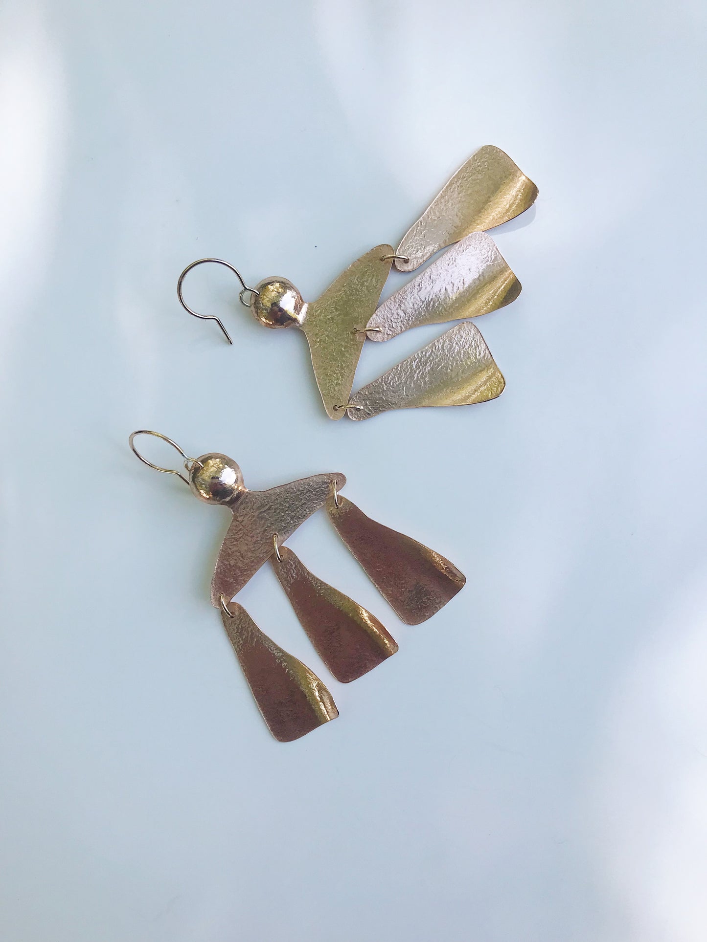 Three Golden Trees earrings