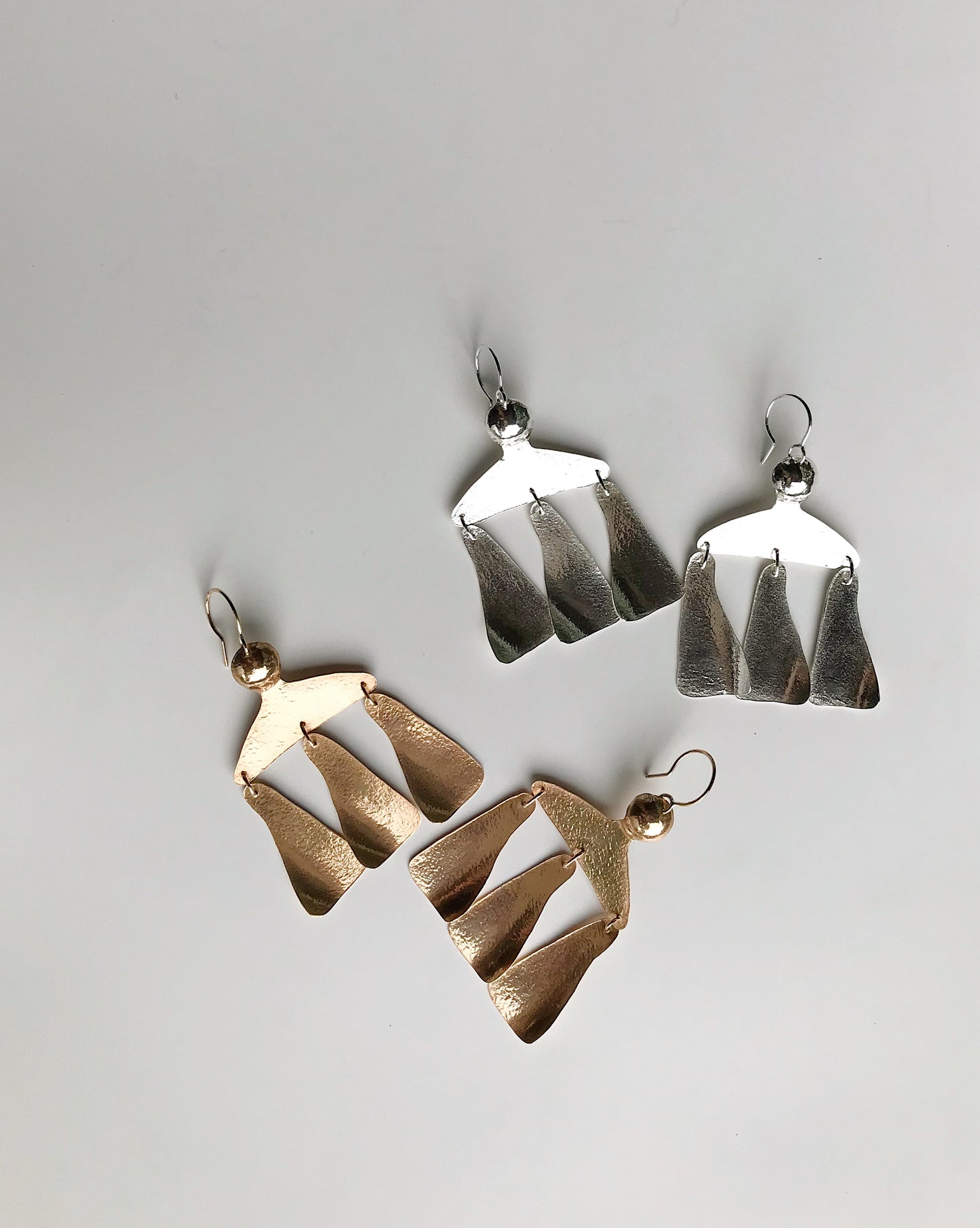 Three Golden Trees earrings