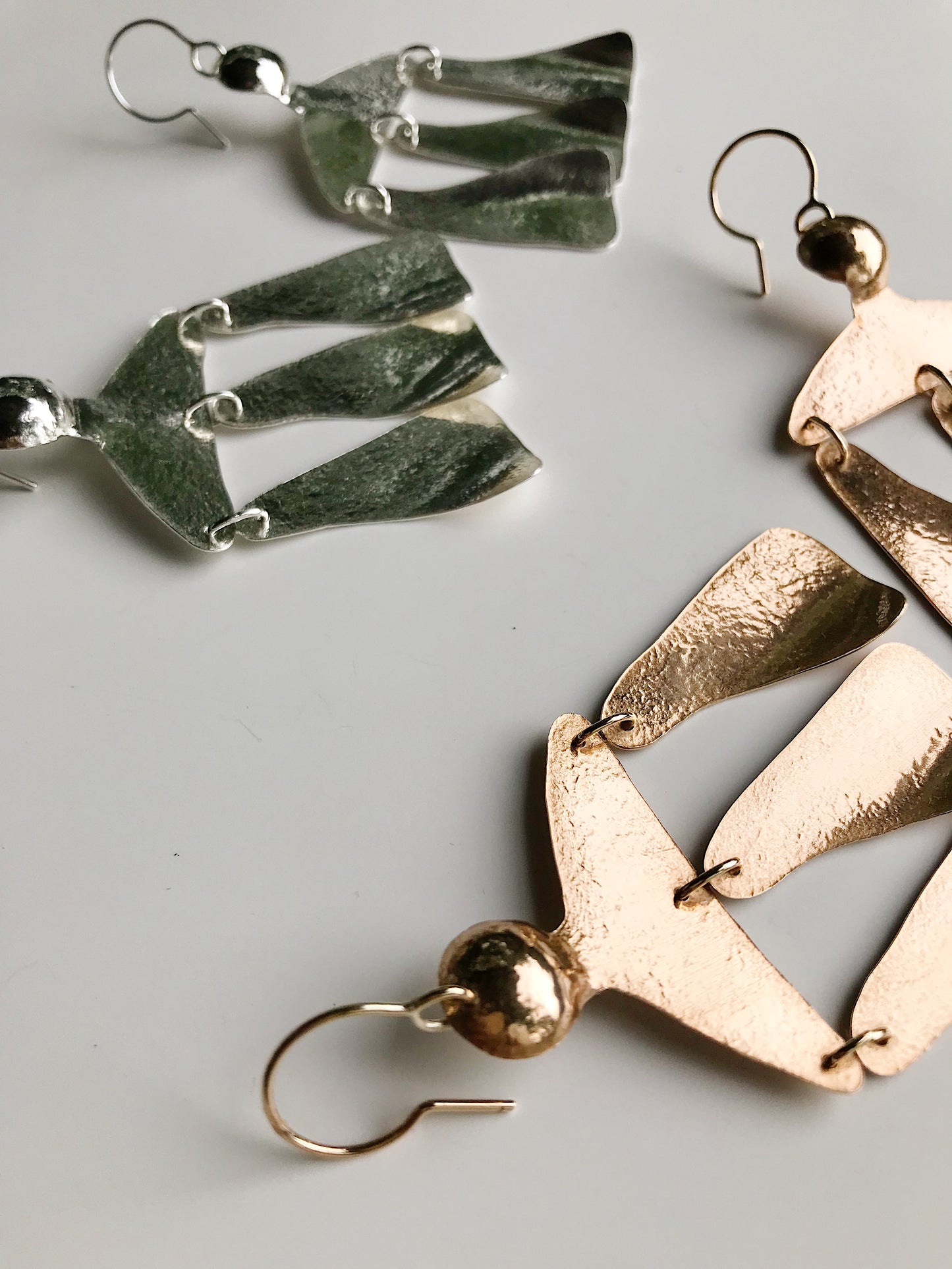 Three Golden Trees earrings