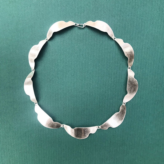Obscured by Clouds collar necklace