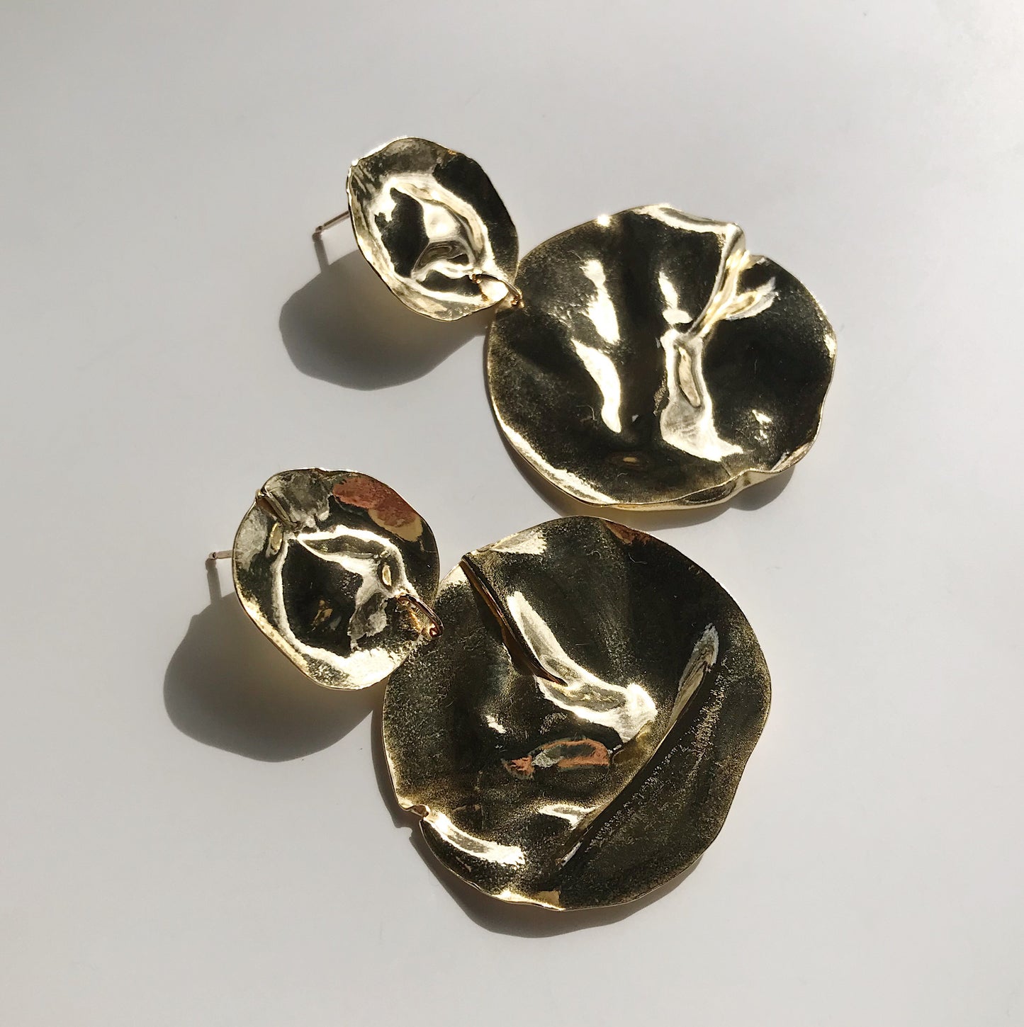 Metal Firecracker earrings