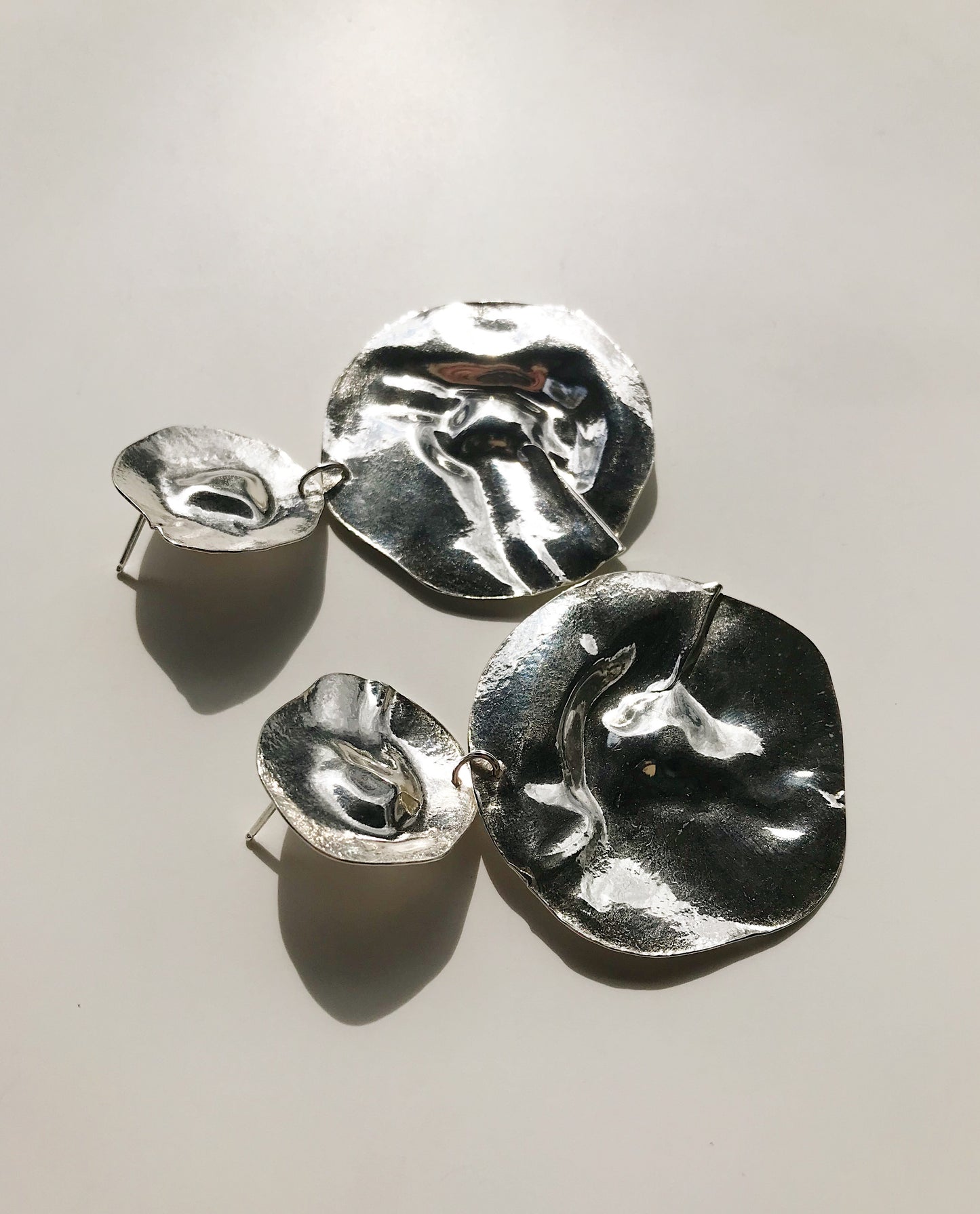 Metal Firecracker earrings