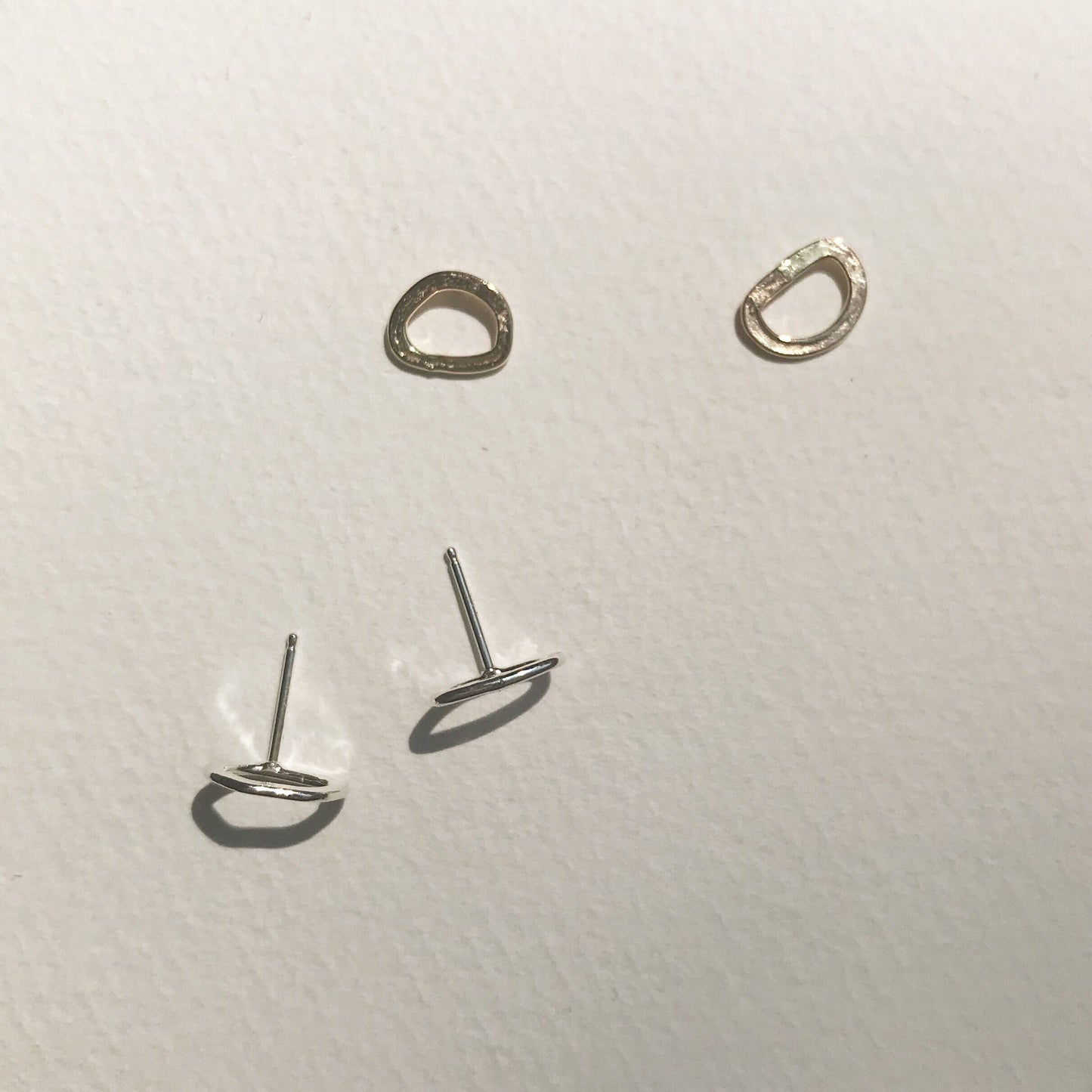 Pendientes de artista del escape