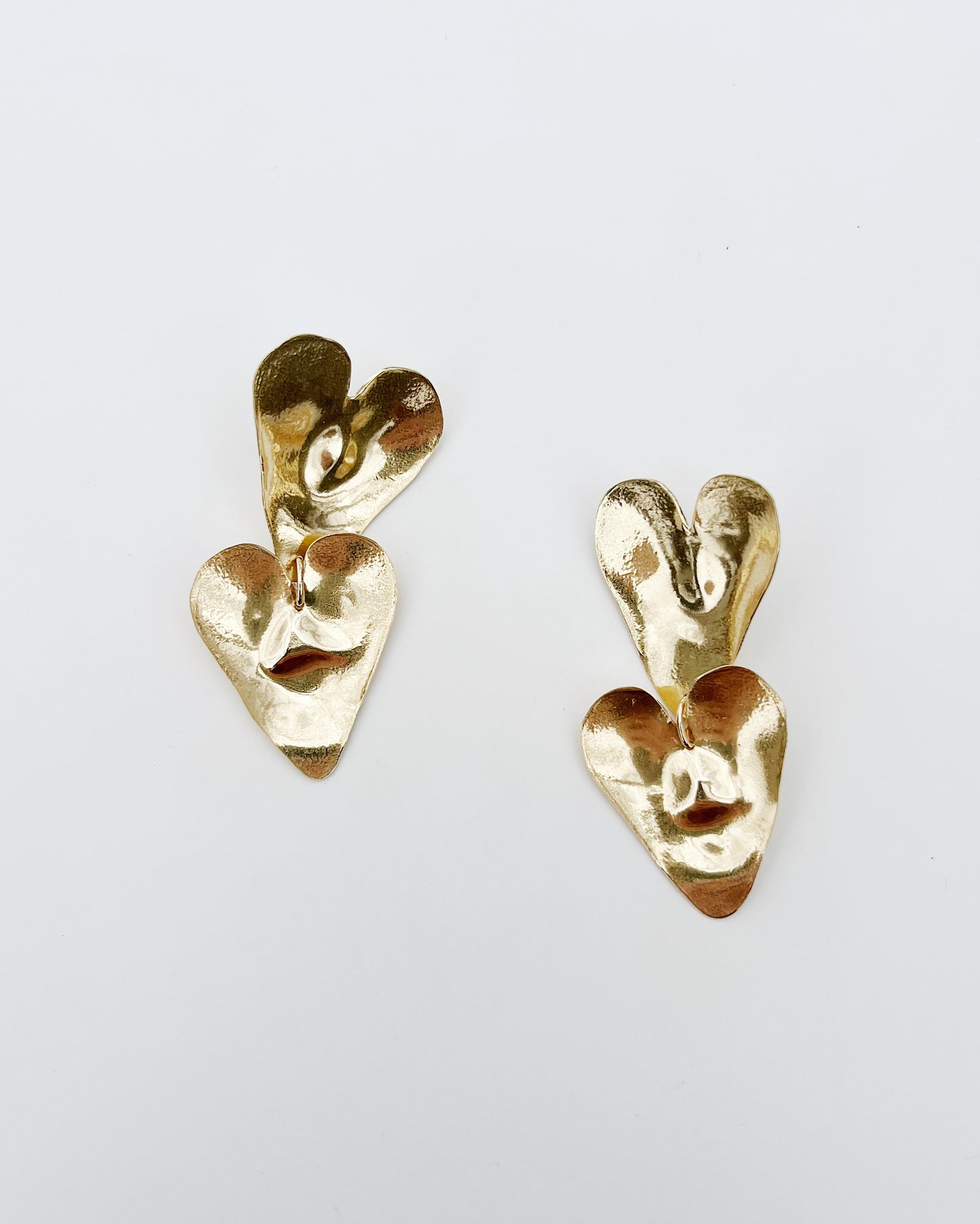 Double Heart earrings