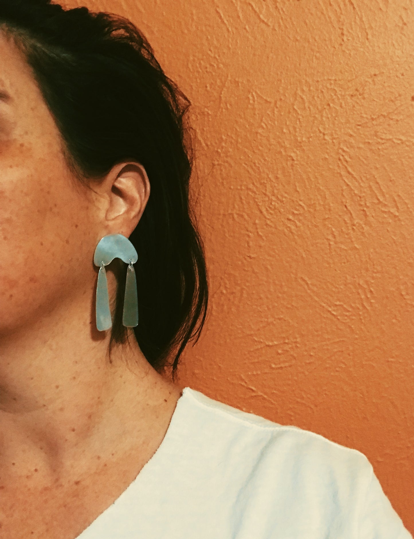 Two Faces earrings