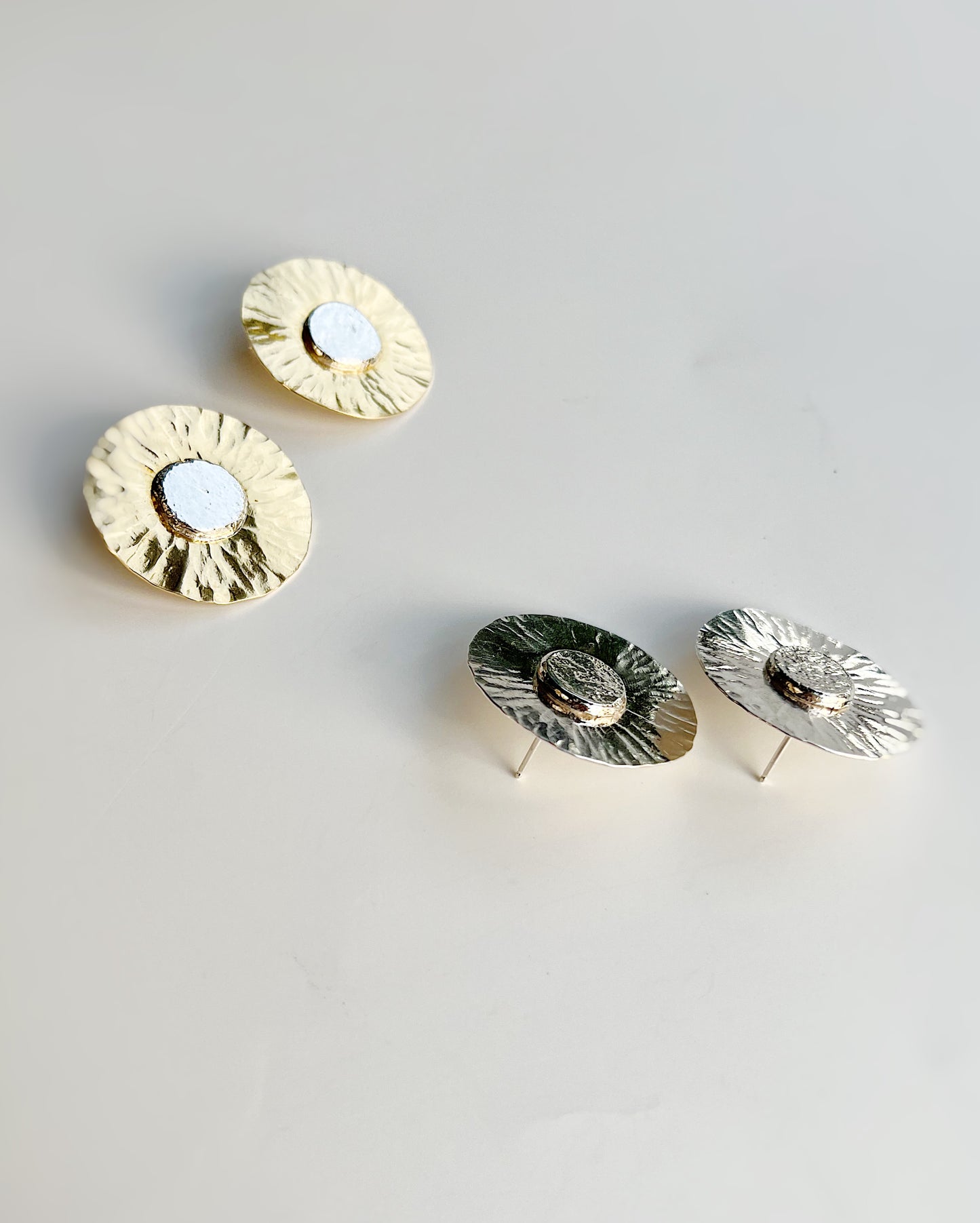 Cosmos post earrings