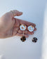 Chiastolite Drop earrings