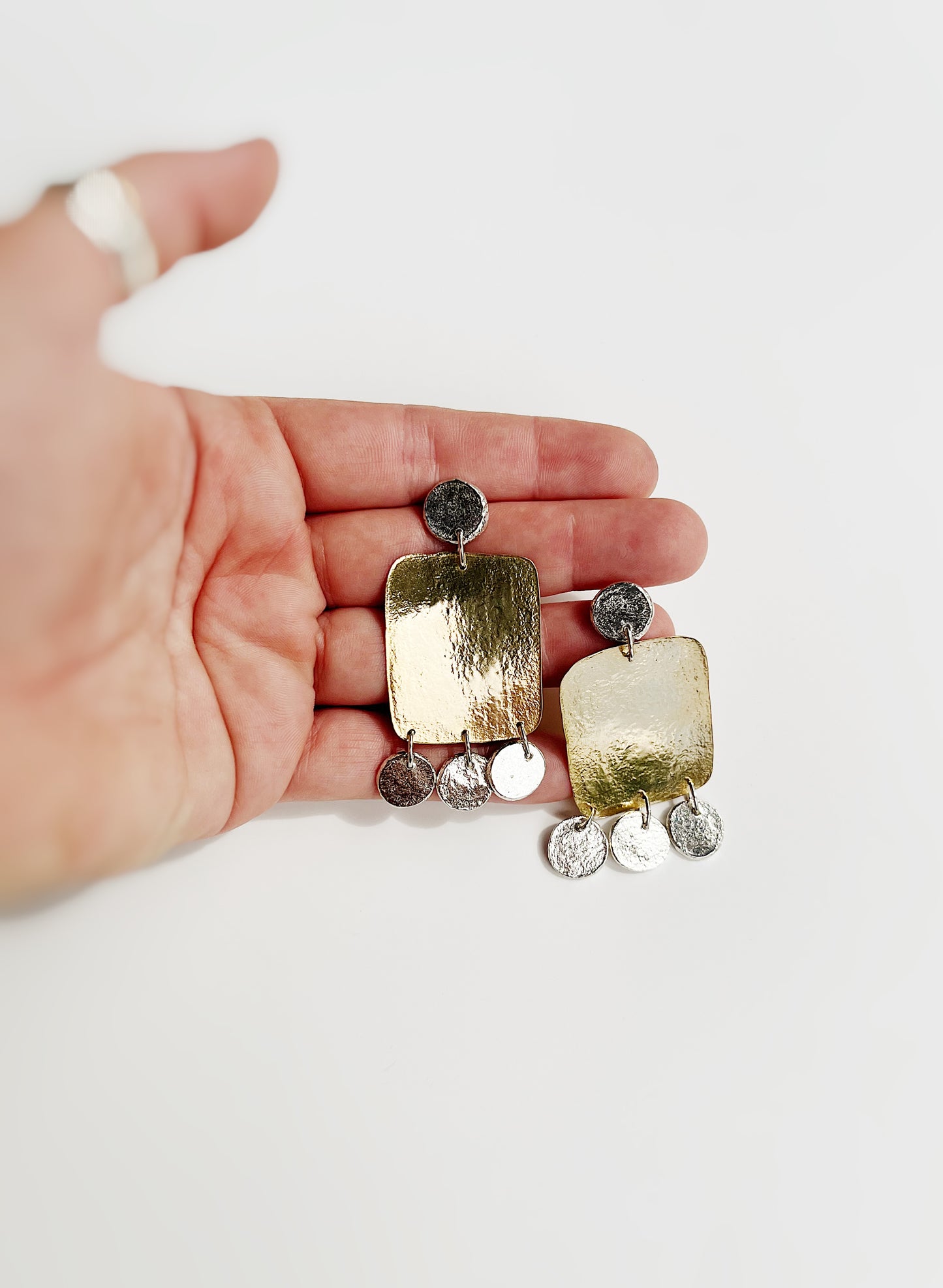 Indian Summer post earrings