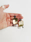 Indian Summer post earrings