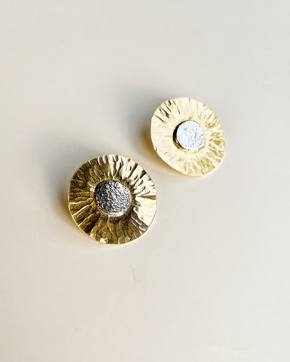 Cosmos post earrings