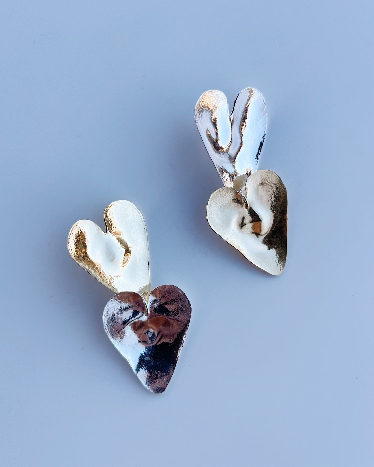 Double Heart earrings