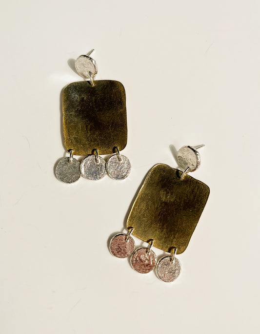 Indian Summer post earrings