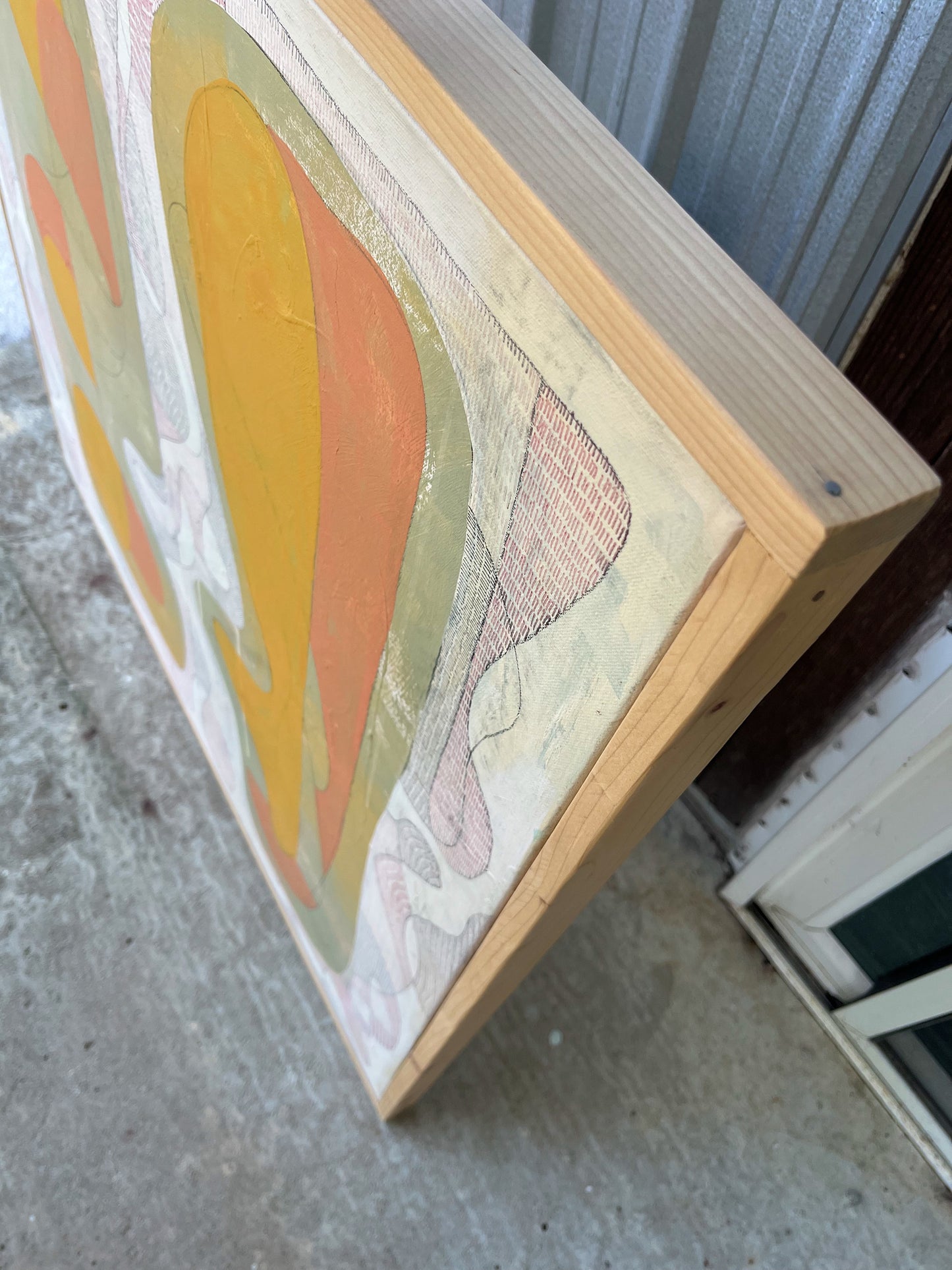 Parts and Pieces original painting 2023
