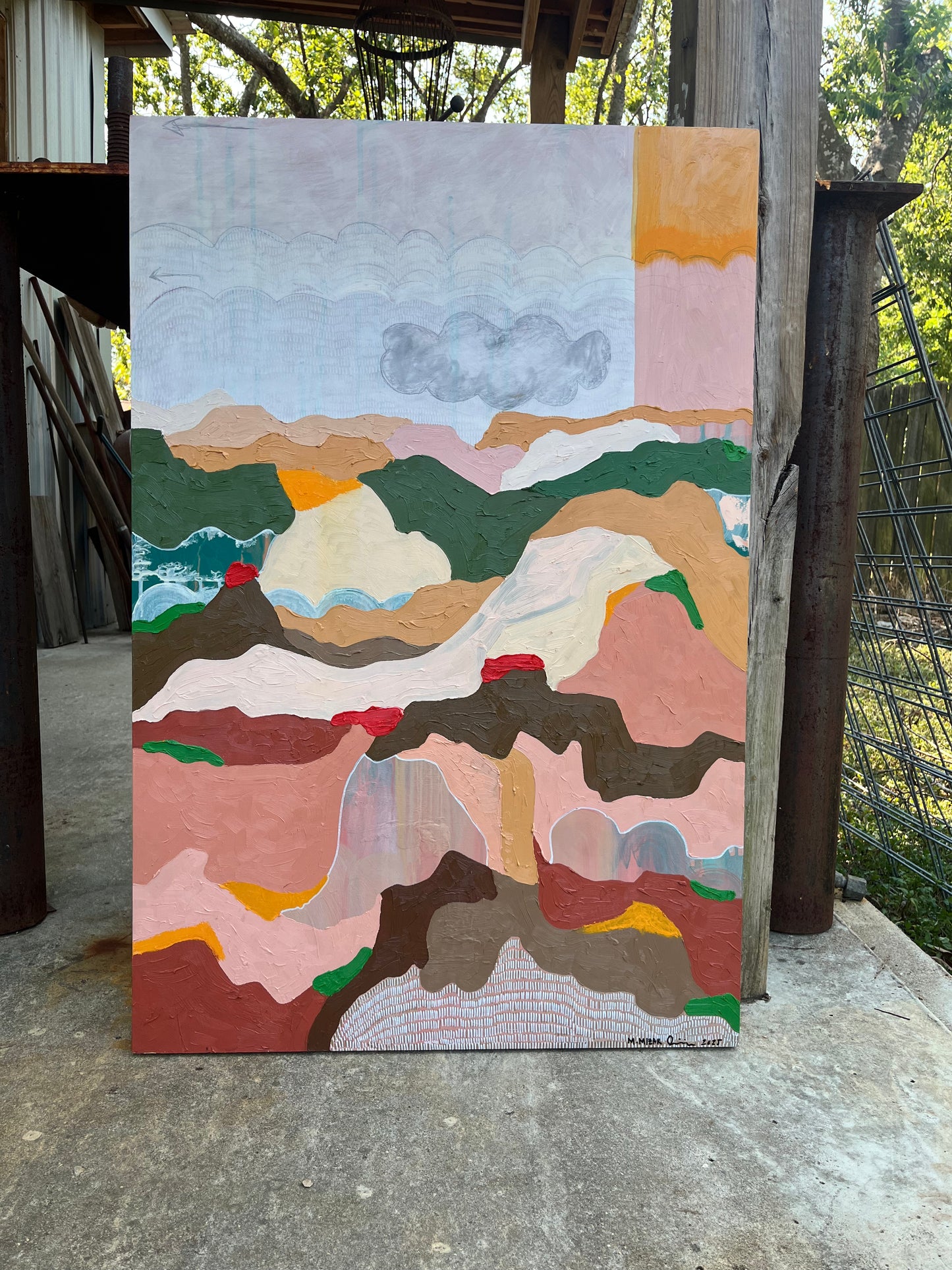 Just a Cloud original painting