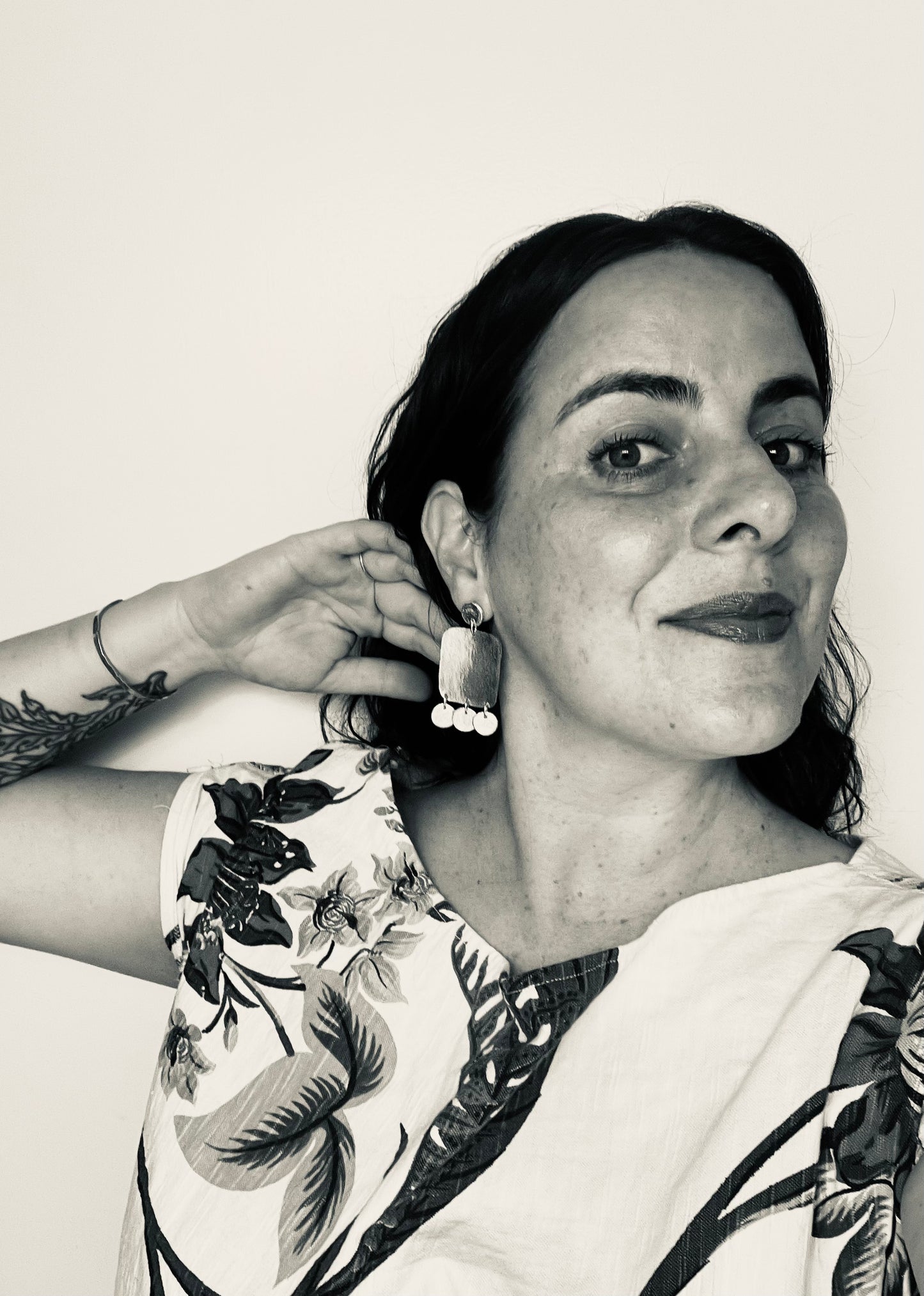 Indian Summer post earrings