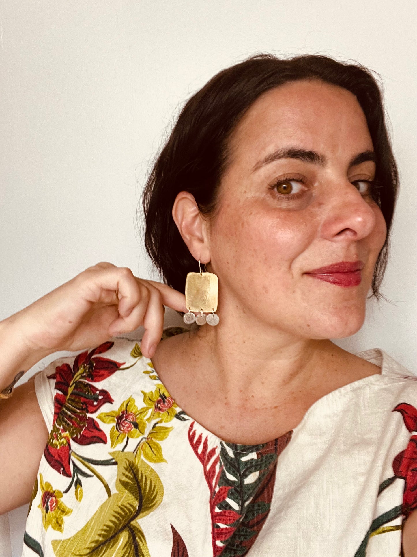 Indian Summer hook earrings
