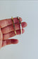 Thin Textured Square Bar Cuff